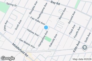 Map image of the property - 661 Hampshire Ave