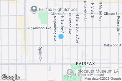 Map image of the property - 419 N Stanley Ave