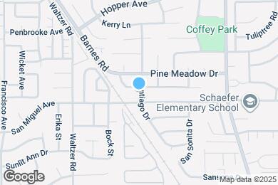 Map image of the property - 2002 Camino del Prado