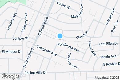 Map image of the property - 250 E Acacia St