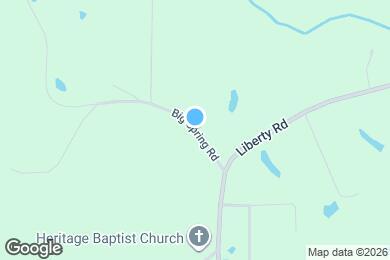 Map image of the property - 21 Big Spring Rd