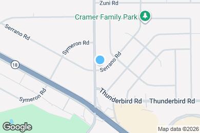 Map image of the property - 20120 Serrano Rd