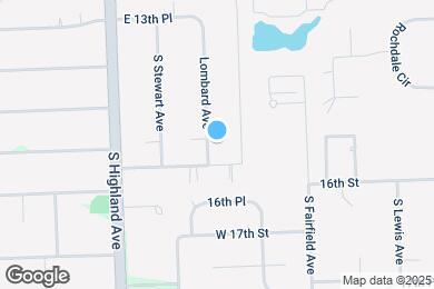 Map image of the property - 1471 Lombard Ave