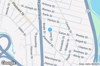 Map image of the property - 117 Irving St