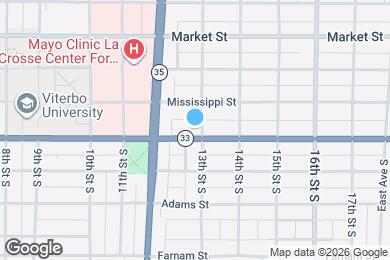 Map image of the property - 1245 Jackson St