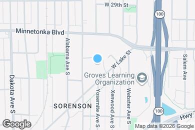 Map image of the property - 3071 Zarthan Ave S