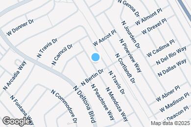 Map image of the property - 9373 N Mendoza Way