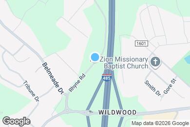 Map image of the property - 1201 Rhyne Rd