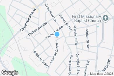 Map image of the property - 136 Melba Ave SW