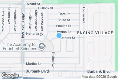 Map image of the property - 5763 Bianca Ave