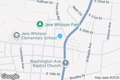 Map image of the property - 422 Grady Way
