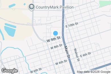 Map image of the property - 121 W 9th St