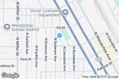 Map image of the property - 213 N Delaware Ave