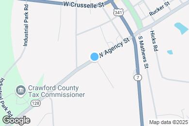 Map image of the property - 241 W Agency St