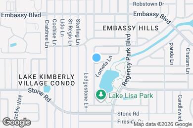 Map image of the property - 9116 Glen Moor Ln