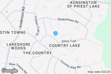 Map image of the property - 3336 Country Ridge Dr