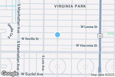 Map image of the property - 4102 W Sevilla St