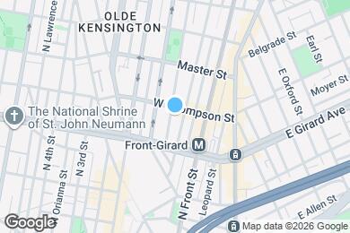 Map image of the property - 1253 N Mascher St
