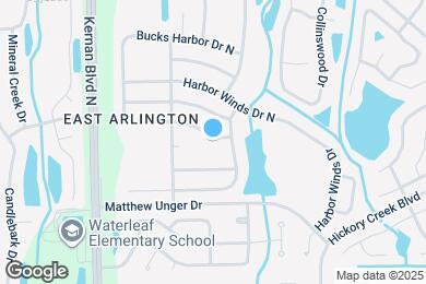 Map image of the property - 12358 Bucks Harbor Dr S
