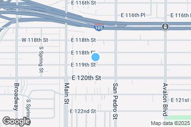 Map image of the property - 209 E 119th St