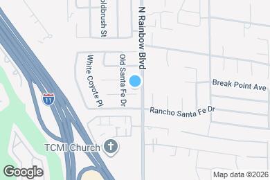 Map image of the property - 6704 Painted Canyon Ct