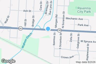 Map image of the property - 3540 OH-59