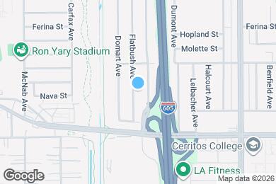 Map image of the property - 15516 Flatbush Ave