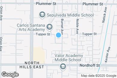 Map image of the property - 9245 Burnet Ave