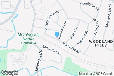 Map image of the property - 2218 Sandspring Dr SW