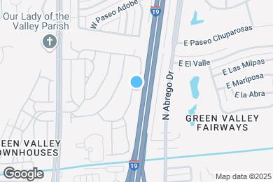 Map image of the property - 394 N Calle del Chancero