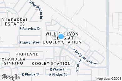 Map image of the property - 2745 S Cupertino Dr