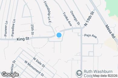 Map image of the property - 2116 Friendship Pl