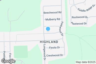 Map image of the property - 2205 Tamarack Dr