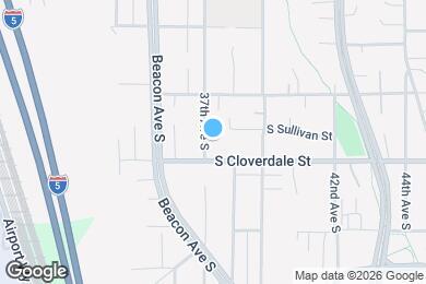 Map image of the property - 8440 37th Ave S