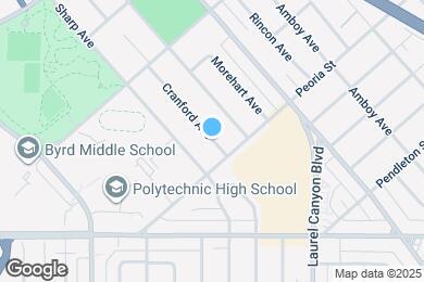 Map image of the property - 8501 Cranford Ave