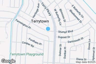 Map image of the property - 1934 Stumpf Blvd