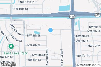 Map image of the property - 767 NW 42nd Ave