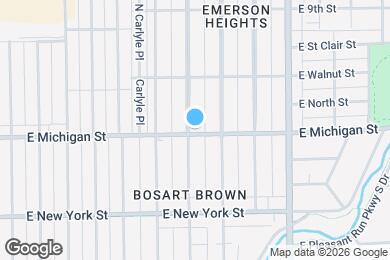 Map image of the property - 501 Dequincy St