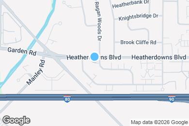 Map image of the property - 5919 Staghorn Dr