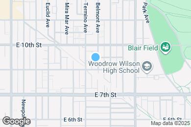 Map image of the property - 827 Belmont Ave