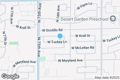 Map image of the property - 7322 W Tuckey Ln