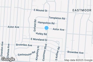 Map image of the property - 939 Eastmoor Blvd