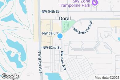 Map image of the property - The Palma at Downtown Doral