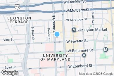 Map image of the property - Fayette Square Apartments