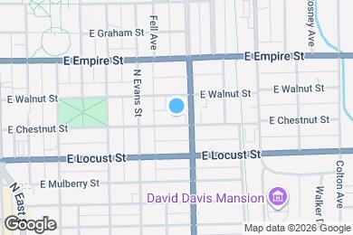 Map image of the property - 516 E Chestnut St