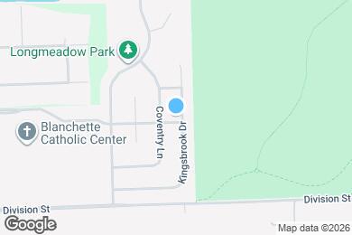 Map image of the property - 16460 Kingsbrook Dr