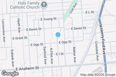 Map image of the property - 1018 N Pioneer Ave