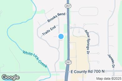 Map image of the property - 1579 Winding Creek Trail