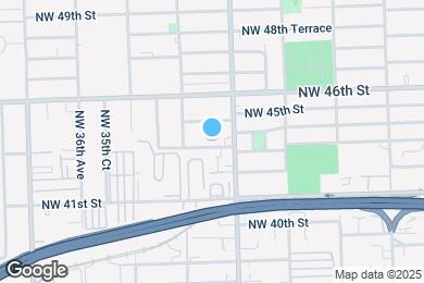 Map image of the property - 3243 NW 43rd Ter