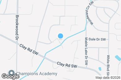 Map image of the property - 5198 2 Branches Ct SW